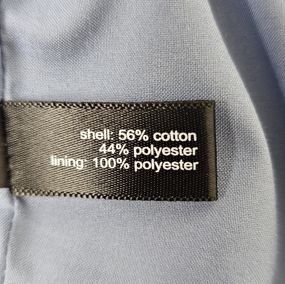 Pencil Skirt Wedgewood Blue Polka Dot By The Limited Sz 12 Career Coquette - Picture 6 of 8